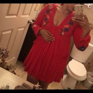 Free people Mía gauze dress